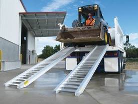 Heavy Duty Track Loader Aluminium Loading Ramps - picture0' - Click to enlarge