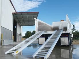 Heavy Duty Track Loader Aluminium Loading Ramps - picture1' - Click to enlarge