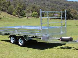 NEW Ozzie  Flat Top Trailer Hot Dipped Gal 14x7ft   3 Tonne - picture0' - Click to enlarge