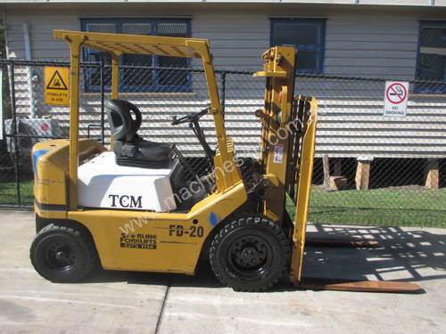 TCM 2 ton/tonne Diesel, Used Forklift