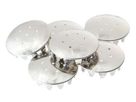 Stainless Steel Shaker Tops - 6Pack - picture0' - Click to enlarge