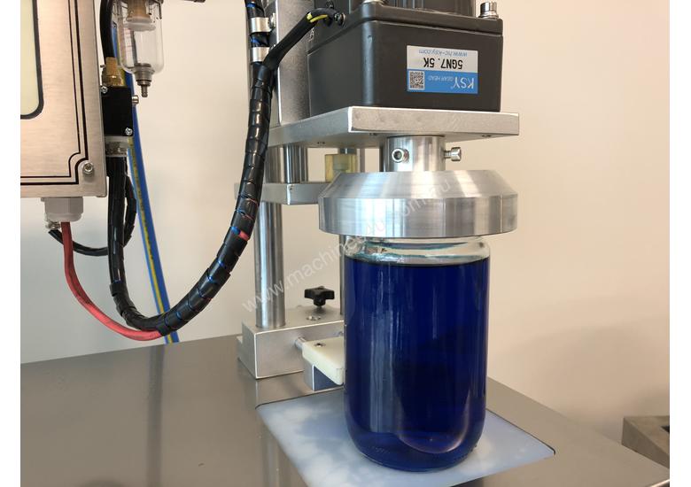 caption Semi-Automatic Capping Machine