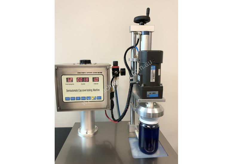 caption Semi-Automatic Capping Machine