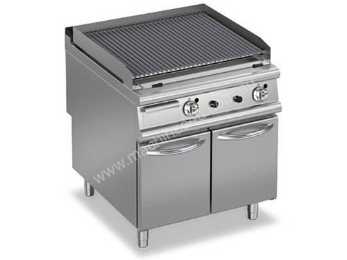 Baron 9GLV/G800 Lava Rock Gas Barbeque with Cabinet