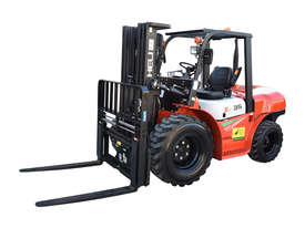 HELI 3.5T All Terrain Diesel Forklift Buggy with Fork Positioner and Container Mast - FOR SALE - picture2' - Click to enlarge