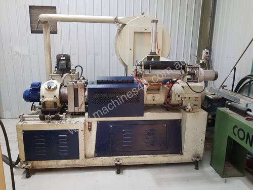 Plastic FILM RECYCLING LINE W/Water Ring Pelletiser and Cooler