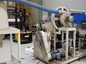 Plastic FILM RECYCLING LINE W/Water Ring Pelletiser and Cooler - picture1' - Click to enlarge