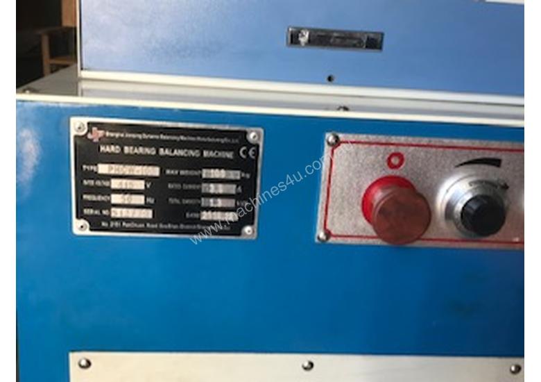 Used 2015 Shanghai JP Balancing Machine Drive Shaft Balancing Machine