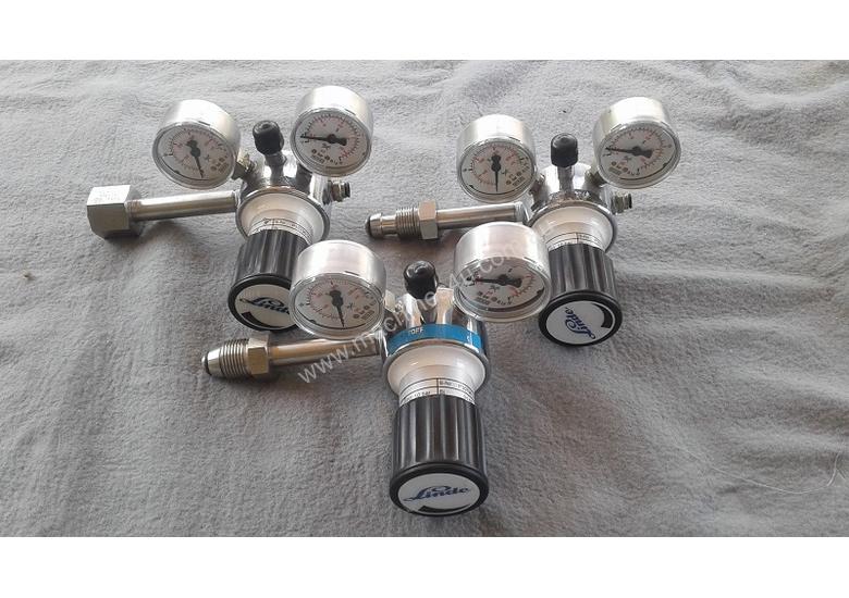 caption Full set (6 off) CO2 Laser machine gas regulators