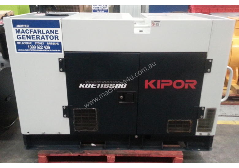 caption 9.5kVA Kipor Generator