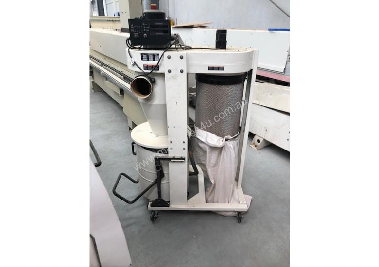 caption Cyclone Extractor with filter cartridge