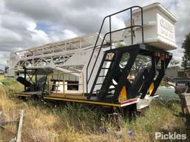 Elevated Work Platform On Skids To Fit Tray Back Truck. - picture0' - Click to enlarge