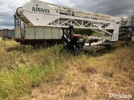 Elevated Work Platform On Skids To Fit Tray Back Truck. - picture1' - Click to enlarge