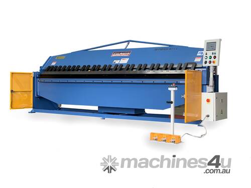 New eBend 2 Axis NC Programmable Panbrake Folder is Here