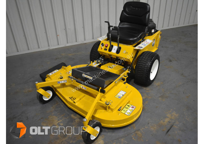 caption Walker Mower Model R Series Zero Turn Mower 21hp Petrol 48 Inch Side Discharge Deck