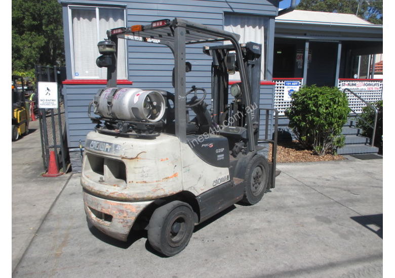 caption 2.5 ton Crown Container Mast Used Forklift