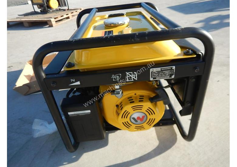 caption Wacker Neuson Air Cooled Petrol Generator