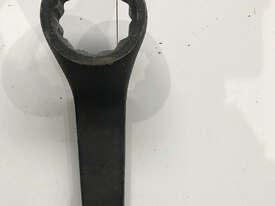Urrea Ring Spanner, Ring end slogging wrench, flogging spanner, 36mm Metric (x 300mm long) CRANKED - picture0' - Click to enlarge