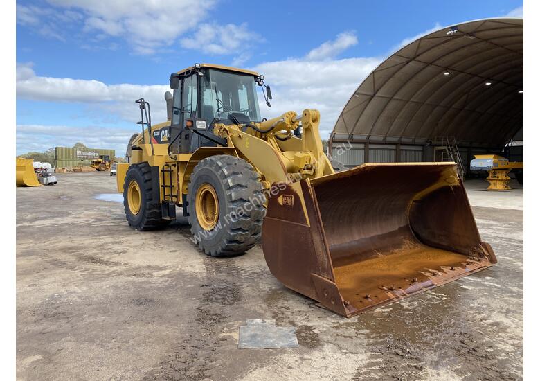 caption 2012 Caterpillar 972H Wheel Loader
