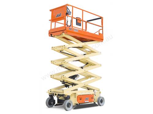 JLG 26ft Electric Scissor Lift – Compact, Powerful, and Ideal for Any Indoor Job! For Hire!
