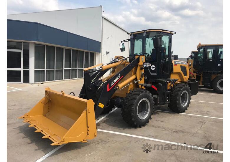 caption SUMMIT 925 103HP 5.3T WHEEL LOADER with 4 in 1 bucket & fork