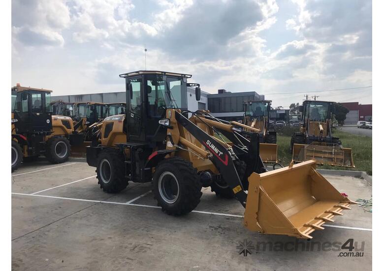 caption SUMMIT 925 103HP 5.3T WHEEL LOADER with 4 in 1 bucket & fork
