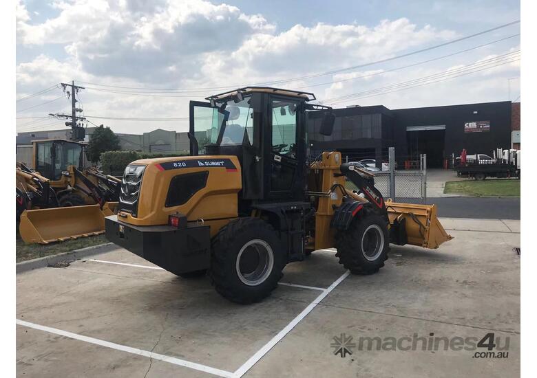 caption SUMMIT 925 103HP 5.3T WHEEL LOADER with 4 in 1 bucket & fork