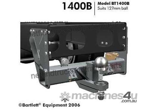 Tow bar to suit 127mm Bartlett Ball to 21,500kg Truck Trailer Tow bar BT1400B-21.5T