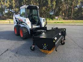 Skid Steer Rotary Angle Broom - picture0' - Click to enlarge