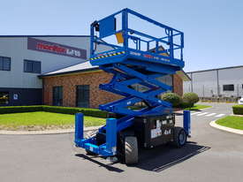26' Wide Deck 4WD Diesel Scissor Lift - picture2' - Click to enlarge