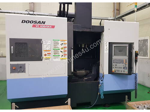 2011 Doosan VC630-5AX Simultaneous 5-axis Vertical Machining Centre