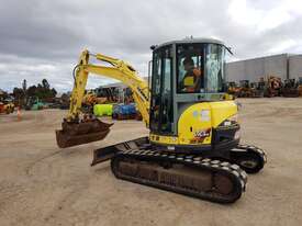 YANMAR VIO55-5 EXCAVATOR WITH A/C CAB, 3 BUCKETS IN TIDY CONDITION - picture2' - Click to enlarge