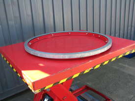 Safetech 1000kg Turntable Scissor Lift Table - 1500 x 1150 mm - picture2' - Click to enlarge