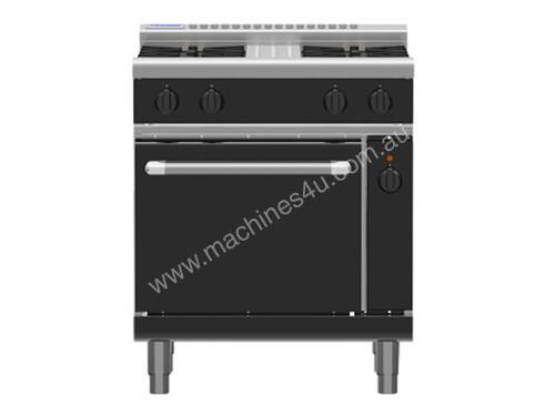 Waldorf Bold RNLB8510GEC - 750mm Gas Range Electric Convection Oven Low Back Version