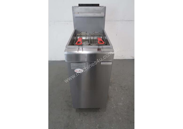 caption Fryking 400 TUBE FRYER Single Pan Fryer