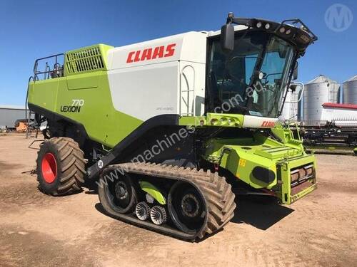 Claas 770tt & 40ft Draper Front