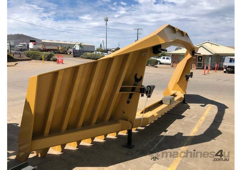 caption Gessner 24' Drive-in Stick Rake to suit a CAT D8R/T Dozer - IN STOCK NOW!
