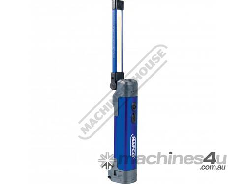 T9501 LED Rechargeable Handheld Work Light 180Âº Rotating Torch Arm , Magnetic Base & Light Arm End 