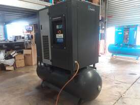 30HP 120cfm Rotary Screw Compressor W/ Integrated Air Dryer - Pneutech RS3000-TR - Hire - picture0' - Click to enlarge