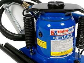 Tradequip BJ20TAS 20,000kg Squat Bottle Jack- Air Hydraulic - picture0' - Click to enlarge