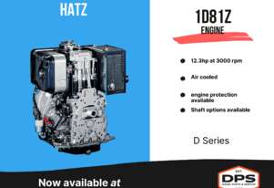 Hatz   DIESEL ENGINE 1D81Z