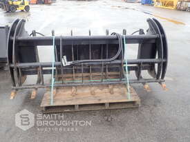 HIMAC CG24UN 2400MM CLAW GRAB TO SUIT SKID STEER - picture0' - Click to enlarge