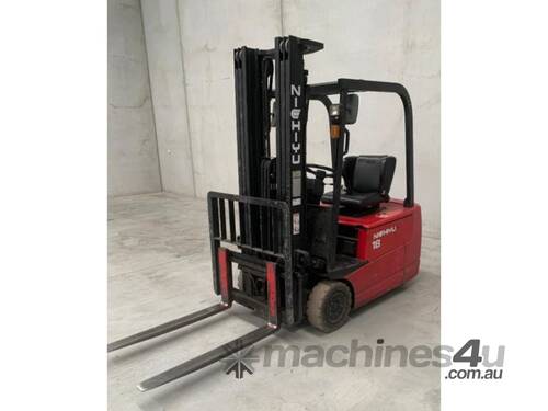 Nichiyu FBT18 1.75Ton (4.7m Lift) 3-Wheel Electric Forklift