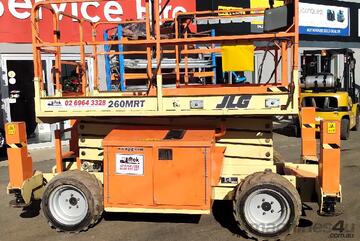LIFTEK - JLG 260MRT RT SCISSOR LIFT *1200 HOURS *