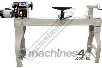 Electronic Variable Speed Wood Lathe WL-46A 462mm Swing x 1194mm Between Centres Electronic Variabl