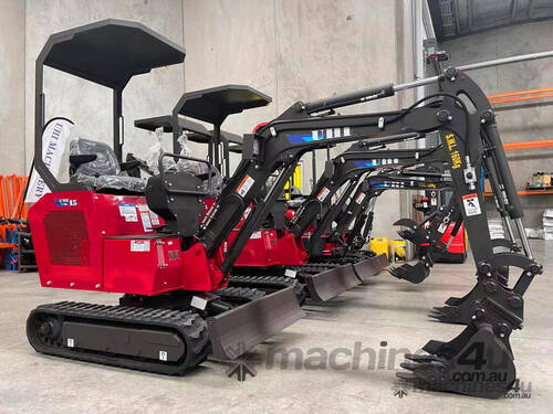 NEW UHI UME15, 1.5TON MINI EXCAVATOR (WA ONLY)