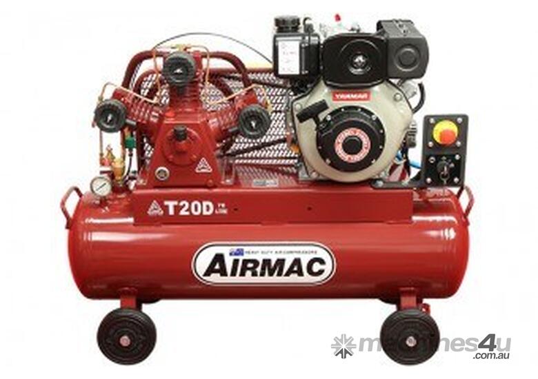 caption Airmac T20D 4.7 Hp with Electric Start