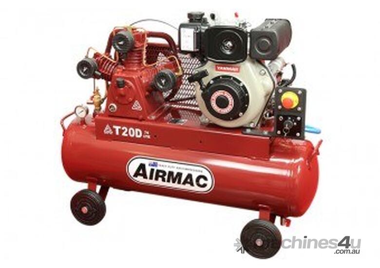 caption Airmac T20D 4.7 Hp with Electric Start