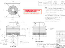 BAC Baltimore AirCoil Cooling Tower RCT-2000 CT2318 max flow 95 l/s - picture0' - Click to enlarge