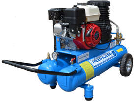 Peerless Air Compressor 350LPM Honda Petrol Twin Tank P17 - picture0' - Click to enlarge